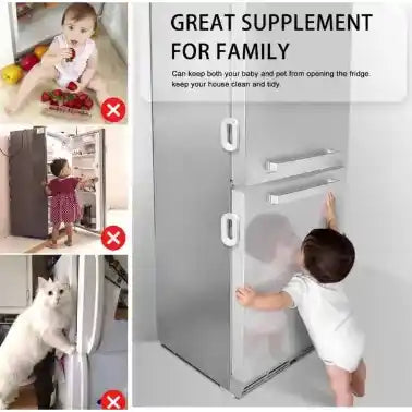 Self-Adhesive Child Safety Fridge And Drawer Lock