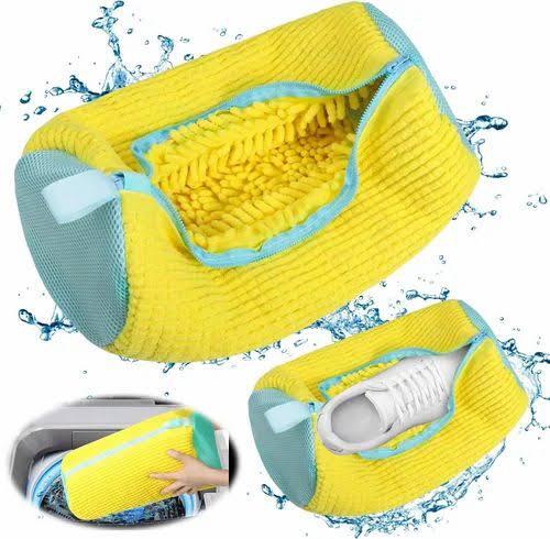 shoe washing bag