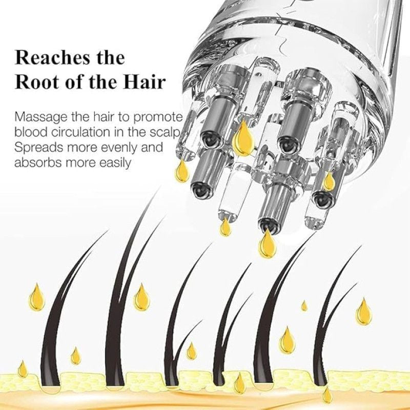 Hair & Scalp Oil Applicator,  Portable Scalp Treatment Oil Bottle, Anti Leak Dispenser