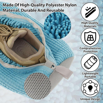 shoe washing bag